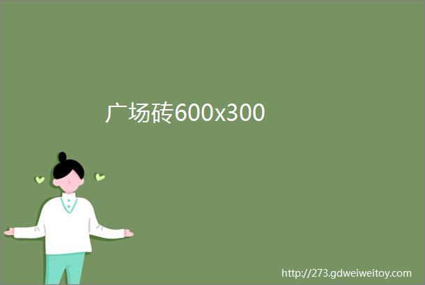 广场砖600x300